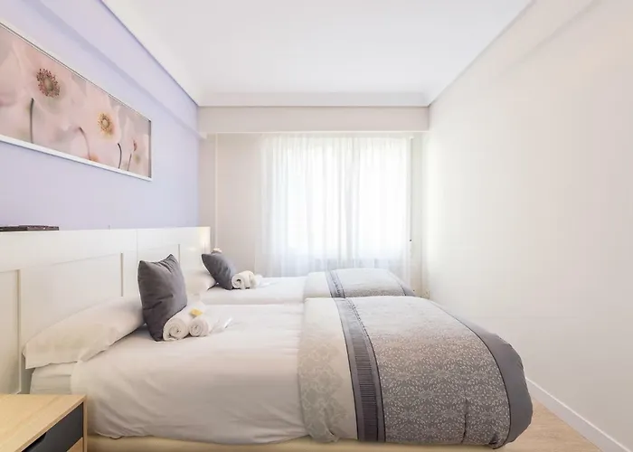 Zurriola - Beachside Comfort Lägenhet *